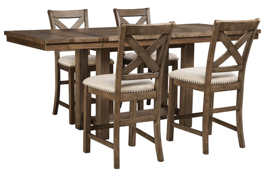 Lawrence Counter Height 5 PC Set