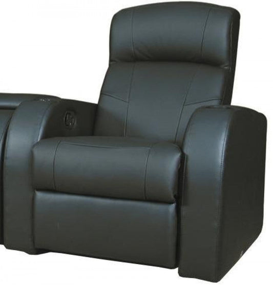 Cyrus Black Recliner Chair 600001