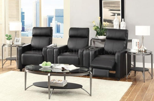 Toohey 600181 Home Theater Push Back Recliner