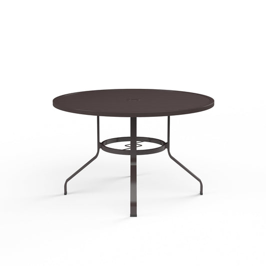 La Jolla 48 Round Dining Table - Espresso | Sunset West - SW401-T48